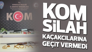 SİLAH KAÇAKCILARINA OPERASYON