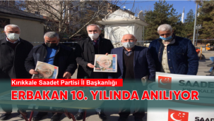 Erbakan 10.cu Yılında Anılıyor