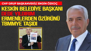 YILDIRIM'IN ERMENİLERDEN ÖZÜRÜ TÜRKİYE GÜNDEMİNDE 