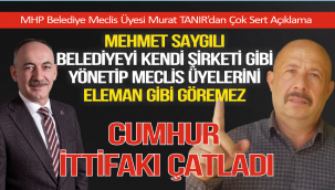 KIRIKKALE BELEDİYESİNDE CUMHUR İTTİFAKI ÇATLADI