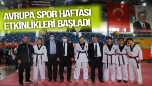 AVRUPA SPOR HAFTASI ETKİNLİKLERİ BAŞLADI