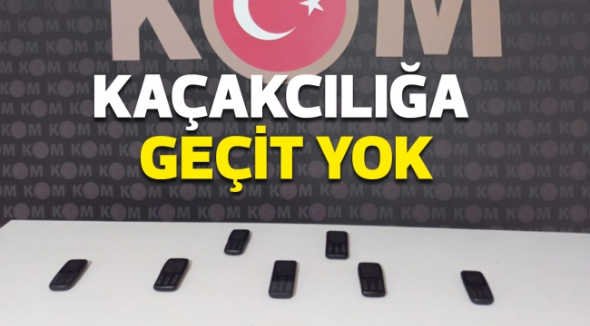 KAÇAKCILIĞA GEÇİT YOK