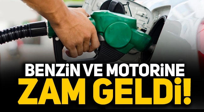 Benzin ve Motorine Bir Zam Daha