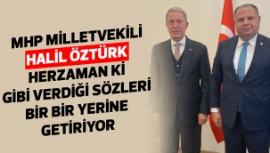 MHP MİLLETVEKİLİ HALİL ÖZTÜRK 