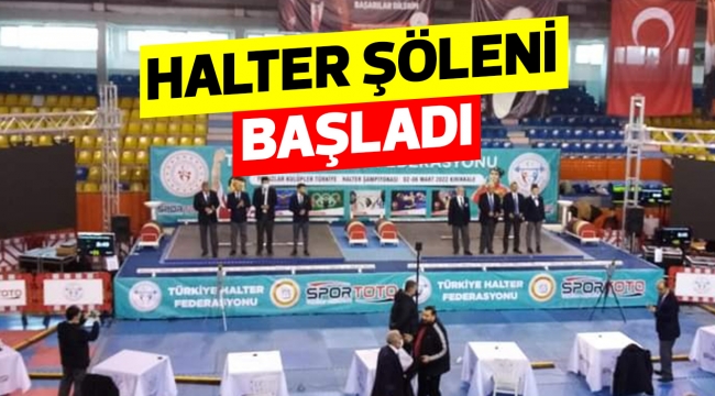 Halter şöleni başladı
