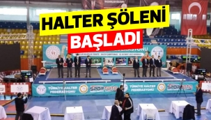 Halter şöleni başladı