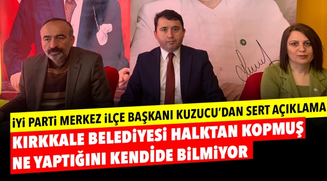 Kırıkkale belediyesi halktan kopmuş ne yaptığını kendide bilmiyor
