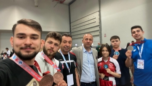 Kırıkkale'li sporcularımızdan madalya yağmuru