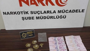 Uyuşturucu ticareti iddiasıyla 1 şüpheli tutuklandı