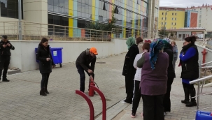 Personele Afet Eğitimi Verildi 