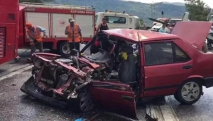 Kırıkkale'de kavşakta kaza! 9 yaralı