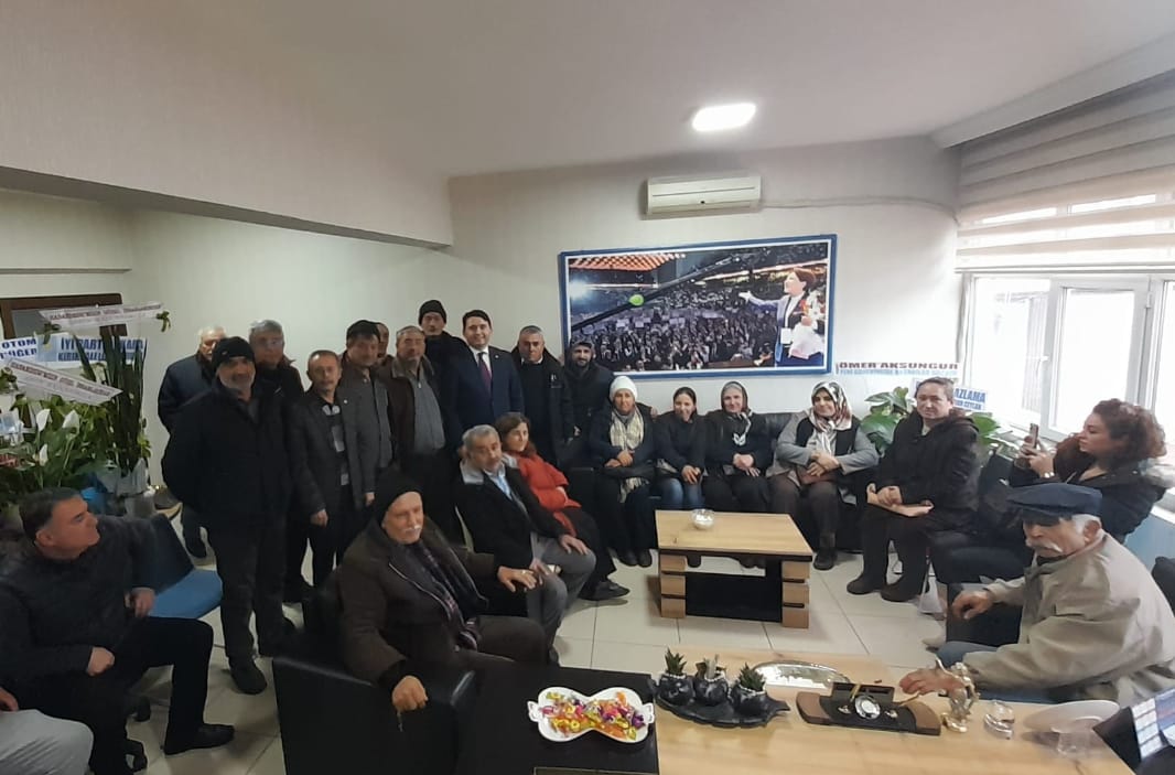 İL BAŞKANI YAVUZ KUZUCU'YA 'HAYIRLI OLSUN' ZİYARETLERİ SÜRÜYOR