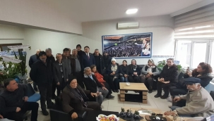 İL BAŞKANI YAVUZ KUZUCU'YA 'HAYIRLI OLSUN' ZİYARETLERİ SÜRÜYOR 