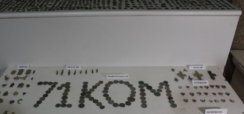 Kırıkkale'de tarihi eser operasyonu 2 kişi yakalandı