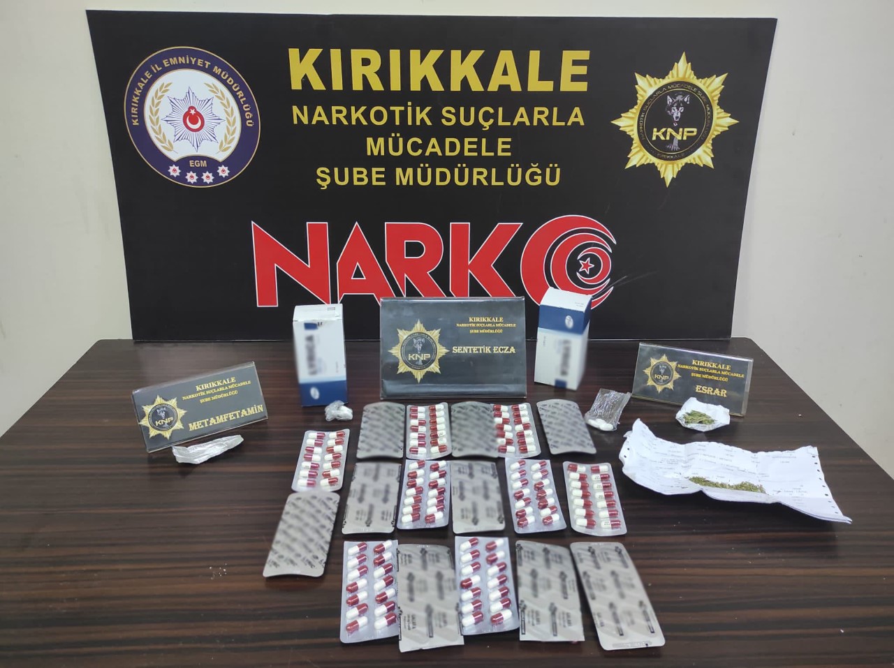 Kırıkkale'de Uyuşturucu Operasyonu