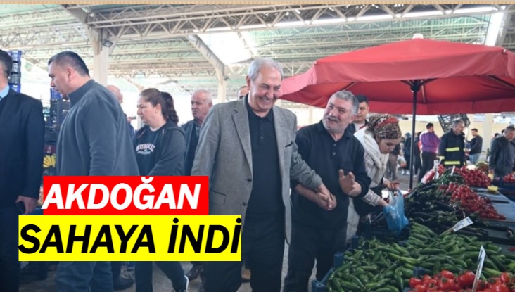 AKDOĞAN SAHAYA İNDİ