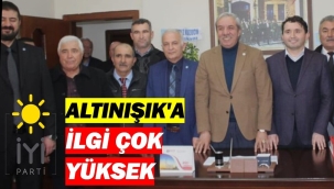 Altınışık'a Büyük İlgi