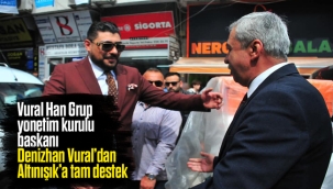 Denizhan Vural'dan Altınışık'a tam destek