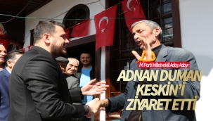 Duman'dan Keskin'e Ziyaret 
