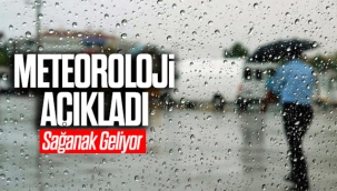Dikkat Sağanak Geliyor