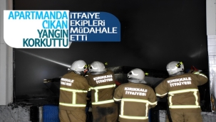 Kırıkkale'de daire yangını