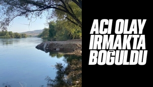 Bayram günü acı olay, ırmakta boğuldu