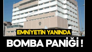 Kırıkkale Emniyet Müdürlüğü yanında bomba alarmı