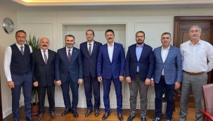 ENERJİ VE TABİİ KAYNAKLAR BAKAN YARDIMCISI DR. ZAFER DEMİRCAN'A ZİYARET