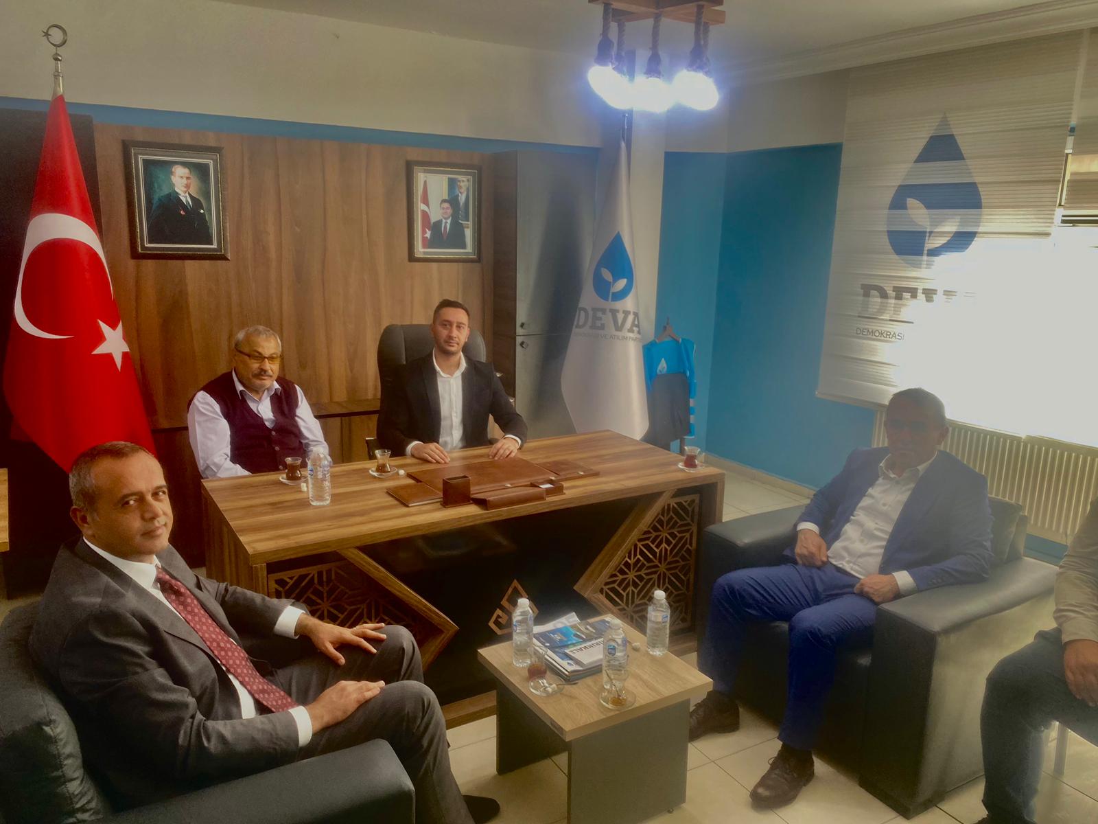 Deva Partisi’ne hayırlı olsun ziyareti