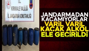 Kırıkkale'de dev kaçak alkol operasyonu 