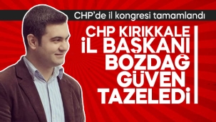 CHP'de Bozdağ güven tazeledi