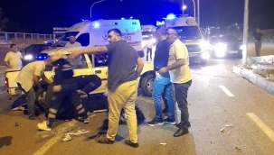 Keskin'de trafik kazasında 3 kişi yaralandı 