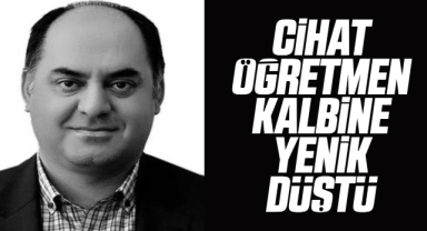 Cihat öğretmen kalbine yenik düştü