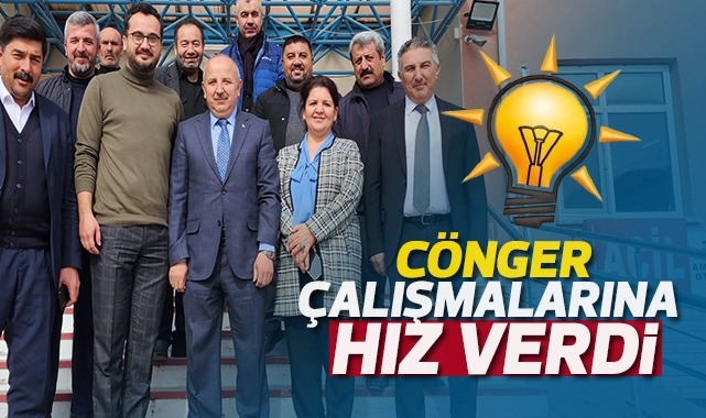 AK Parti Keskin adayı Cönger, çalışmalarına hız verdi