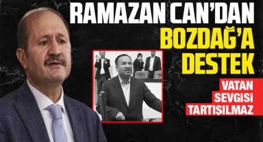 Ramazan Can'dan Bozdağ'a destek