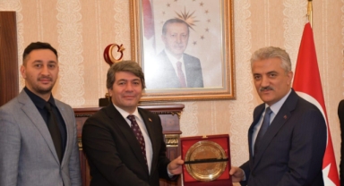 Deva Partisi’nden Vali Mehmet Makas’a ziyaret