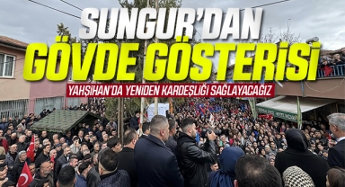 Sungur'dan gövde gösterisi