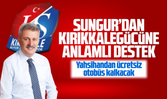 Sungur'dan KırıkkaleSpora Destek