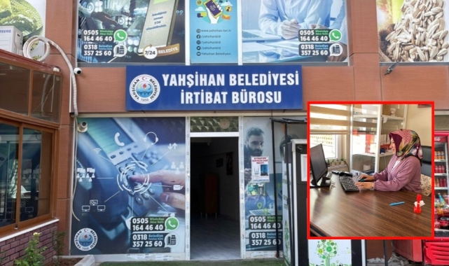 Yahşihan'da irtibat büroları 7/24 vatandaşların hizmetinde
