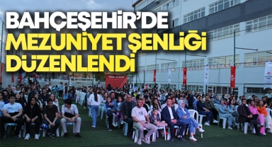 Bahçeşehir'de mezuniyet şenliği düzenlendi