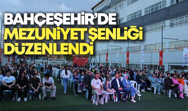 Bahçeşehir'de mezuniyet şenliği düzenlendi