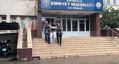 Kırıkkale'de 4 ayrı suçtan 35 yıl araması bulunan firari yakalandı