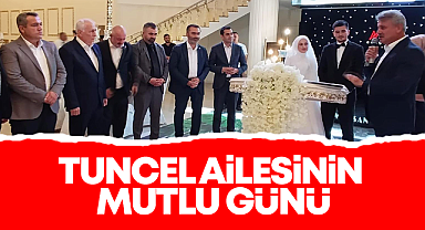 Tuncel ailesinin mutlu günü