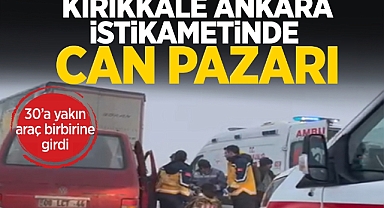 Kırıkkale Ankara istikametinde can pazarı