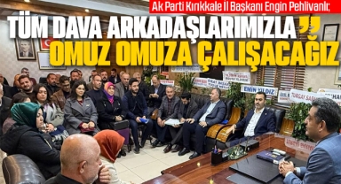 AK Parti İl Başkanı Pehlivanlı: 