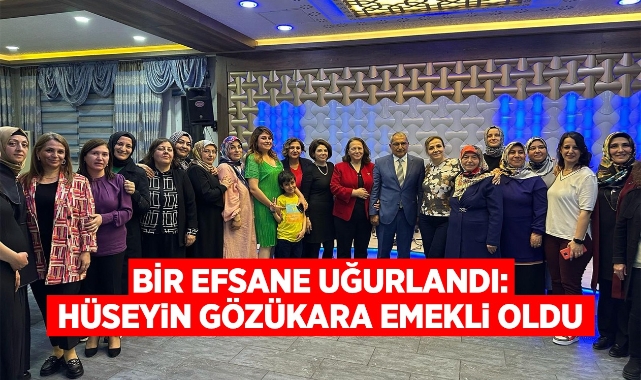 Bir efsane uğurlandı: Hüseyin Gözükara emekli oldu