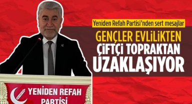 Yeniden Refah Partisi’nden Sert Mesajlar: