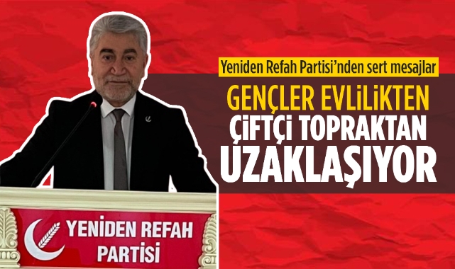 Yeniden Refah Partisi’nden Sert Mesajlar: