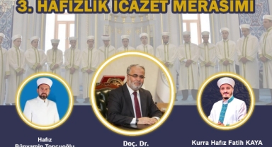 Kırıkkale Geylani Erkek Hafızlık Kur’an Kursu’ndan Muhteşem İcazet Töreni