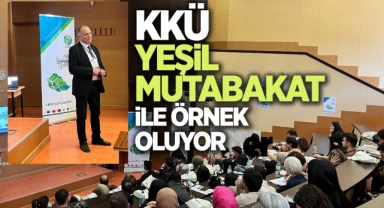 KKÜ ''Yeşil Mutabakat'' ile örnek oluyor